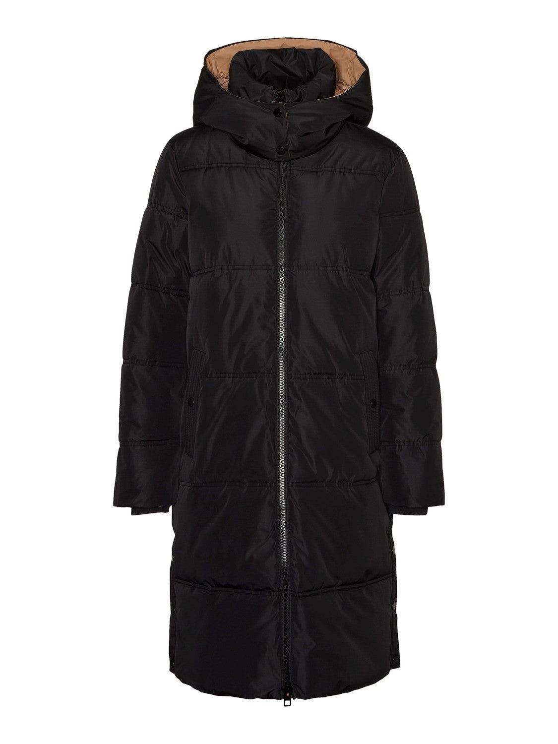 Diane Black Puffer Coat