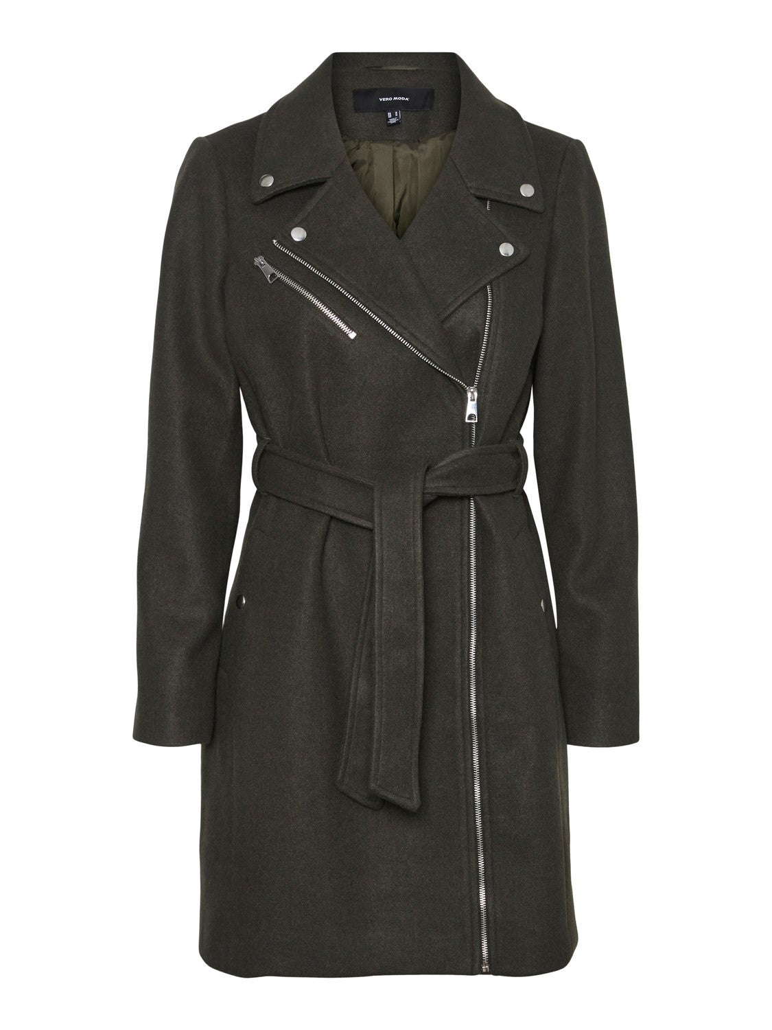 Pop Peat Biker Coat