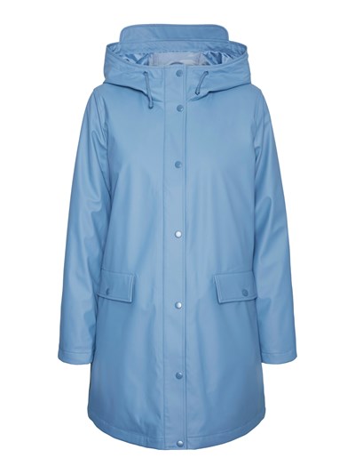 Asta Coronet Blue Long Rain Jacket