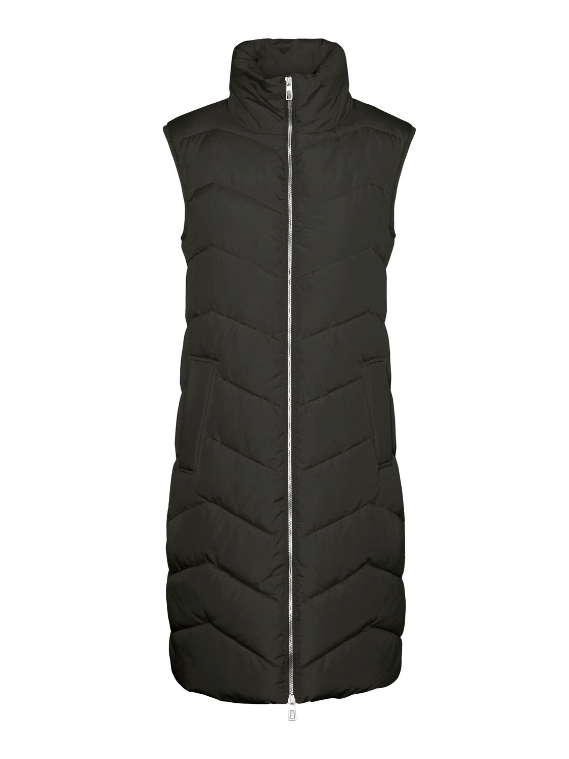 Liga Peat Funnel Neck Gilet
