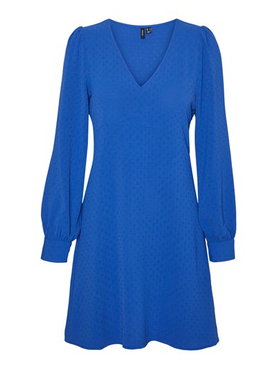 Teen Beaucoup Blue Skater Mini Dress