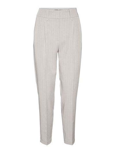 Wendy Grey Dove High Waisted Trousers