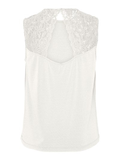 Ana White Back Lace Top