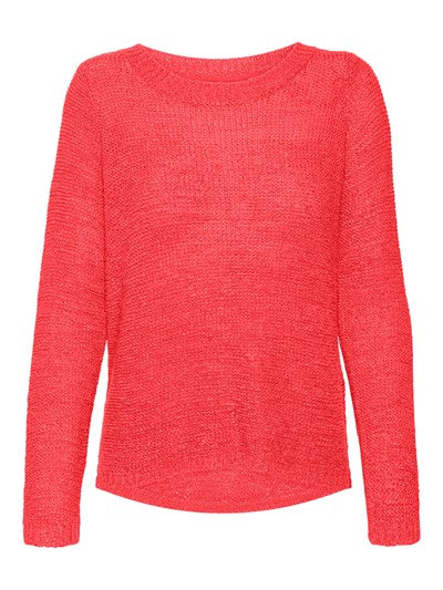 Charity Cayenne Textured Pullover