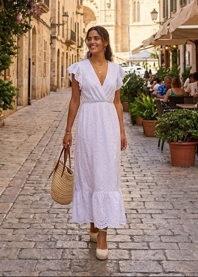 white dress 