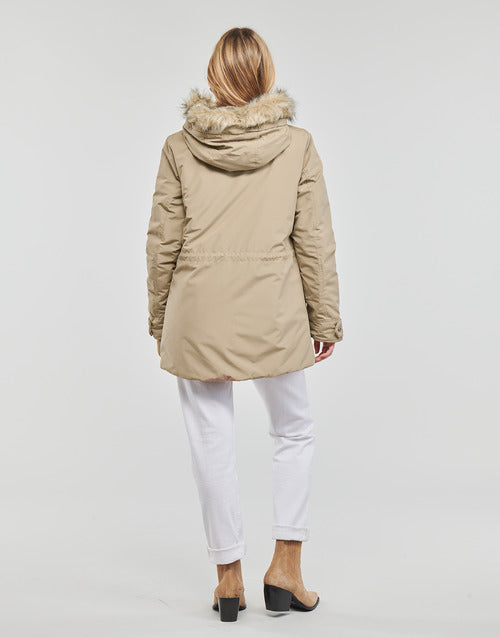 Demi Beige Parka Jacket