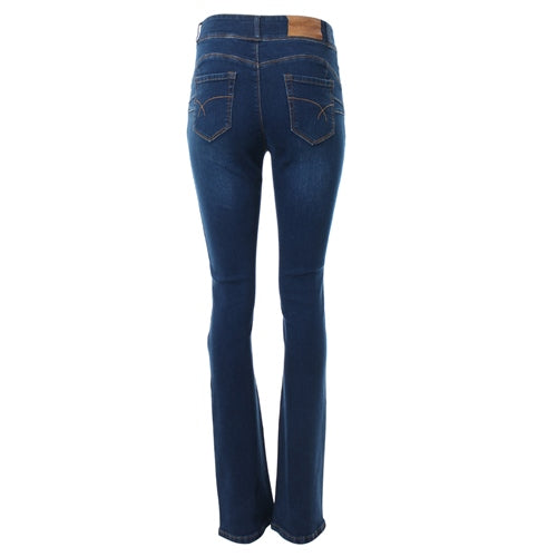 Lorraina Vintage Blue Bootcut Jeans