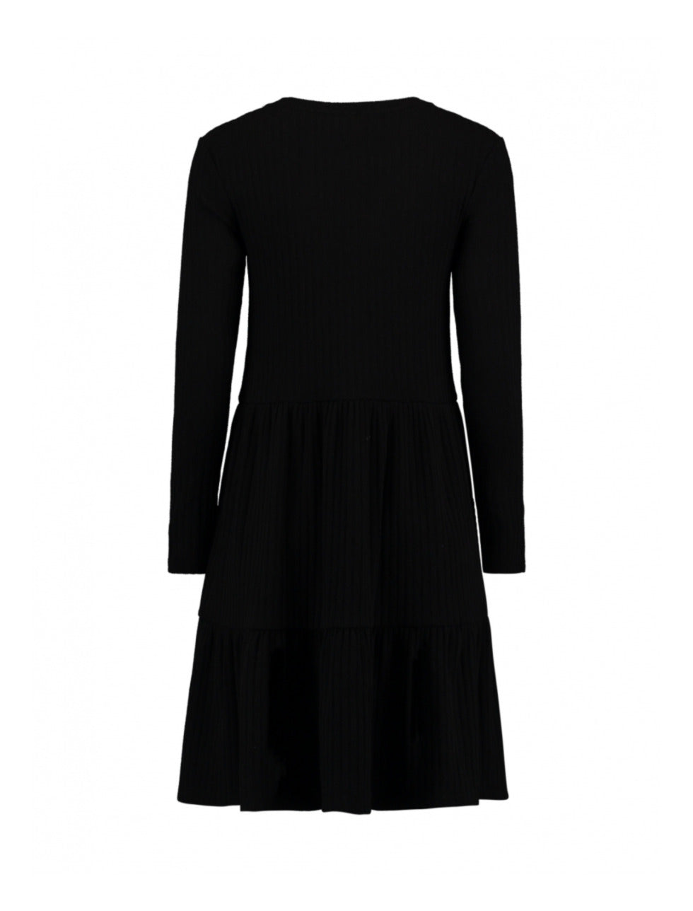 Alva Black Smock Knitted Dress