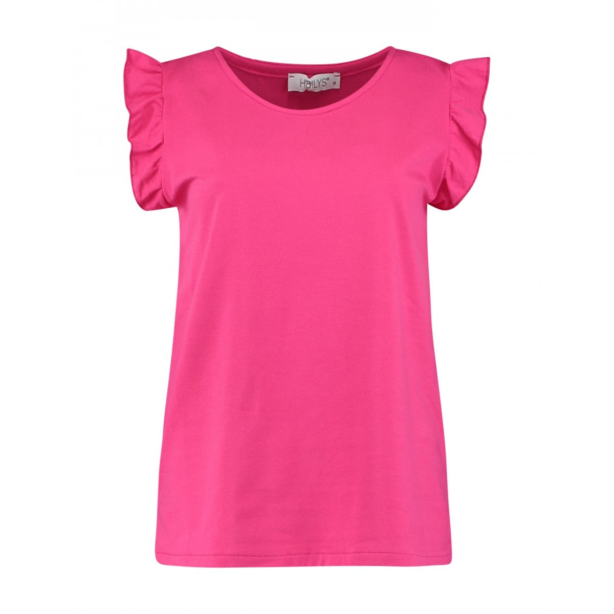 Phoenix Pink Frill Sleeve Blouse