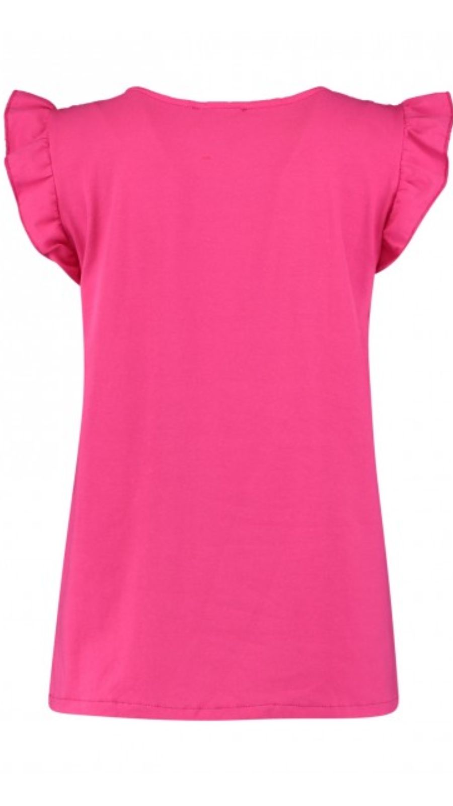 Phoenix Pink Frill Sleeve Blouse