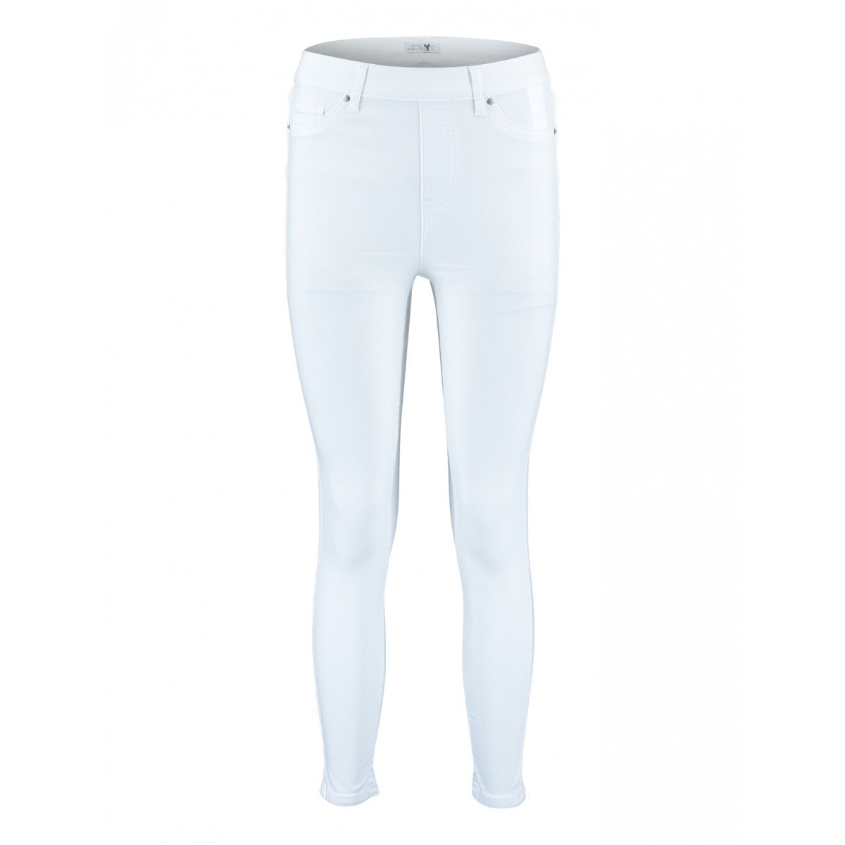Jeggy White High Waist Skinny Jeggings