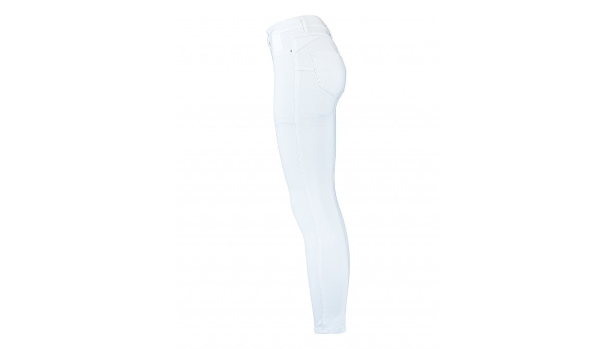 Jeggy White High Waist Skinny Jeggings