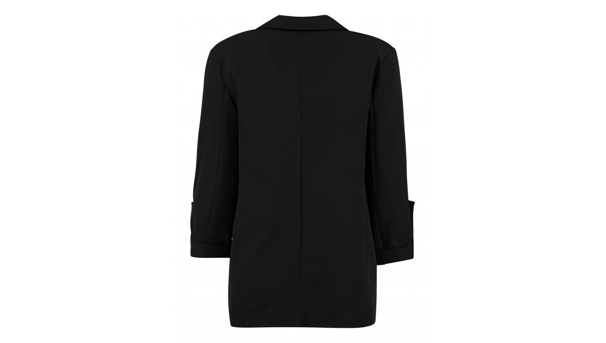 Nea Black 3/4 Sleeve Blazer