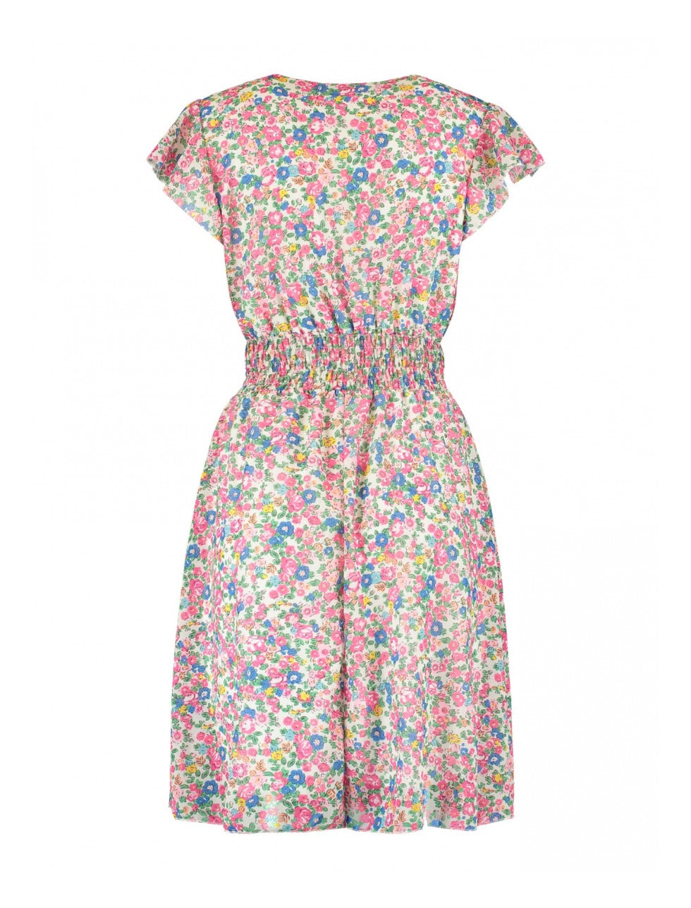 Serena Offwhite Floral Mini Dress