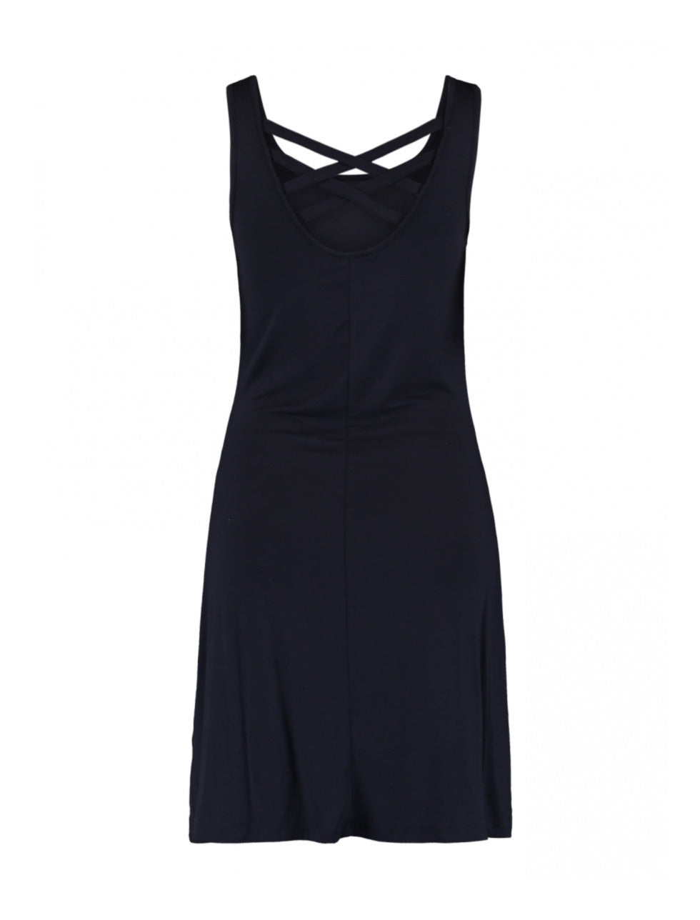 Link Navy Criss Cross Back Dress