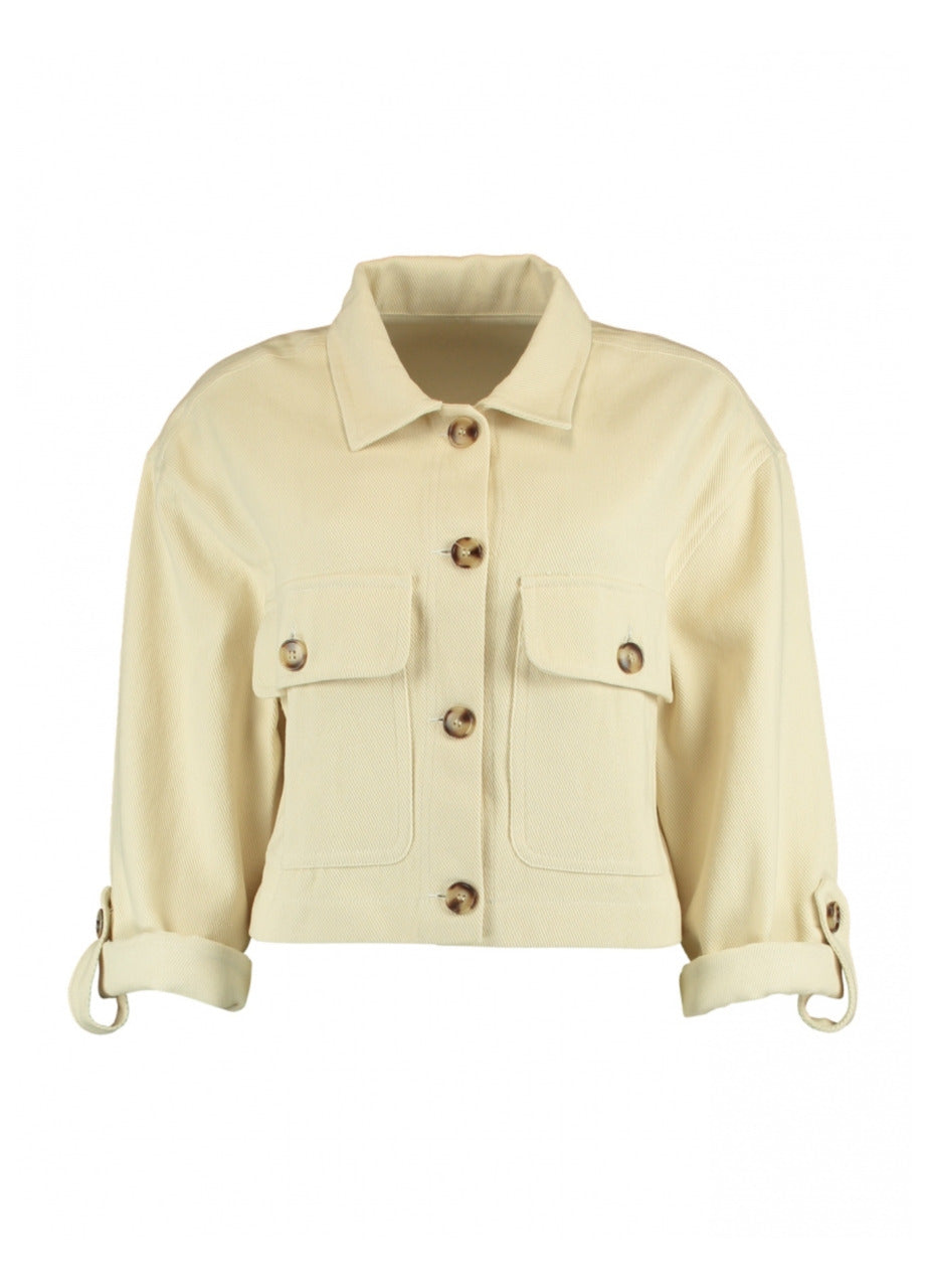 Kira Cream Short Jacket