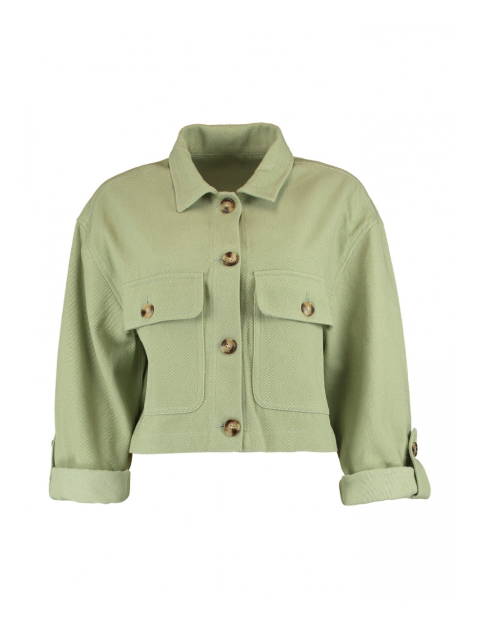 Kira Khaki Short Jacket