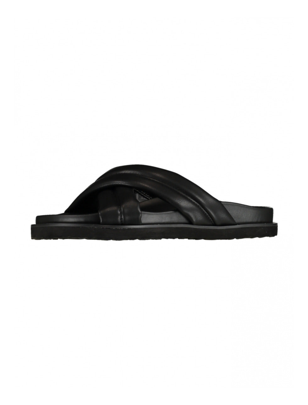 Nele Black Criss Cross Sliders