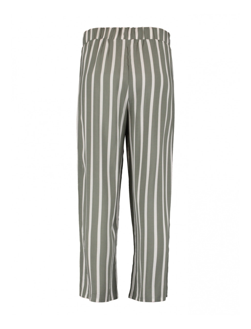 Cira Khaki White Stripe Trousers
