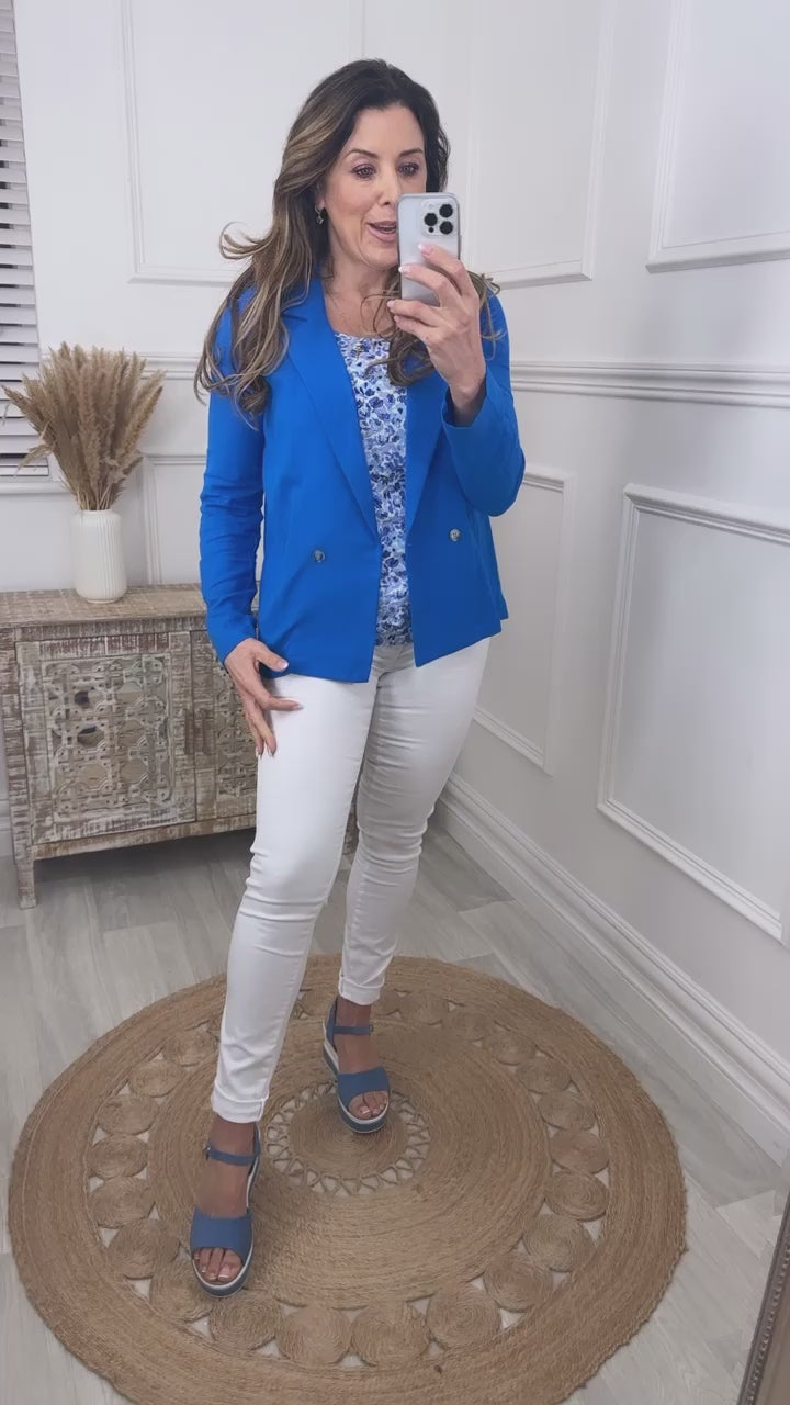 Bonni Skydiver Blue Blazer
