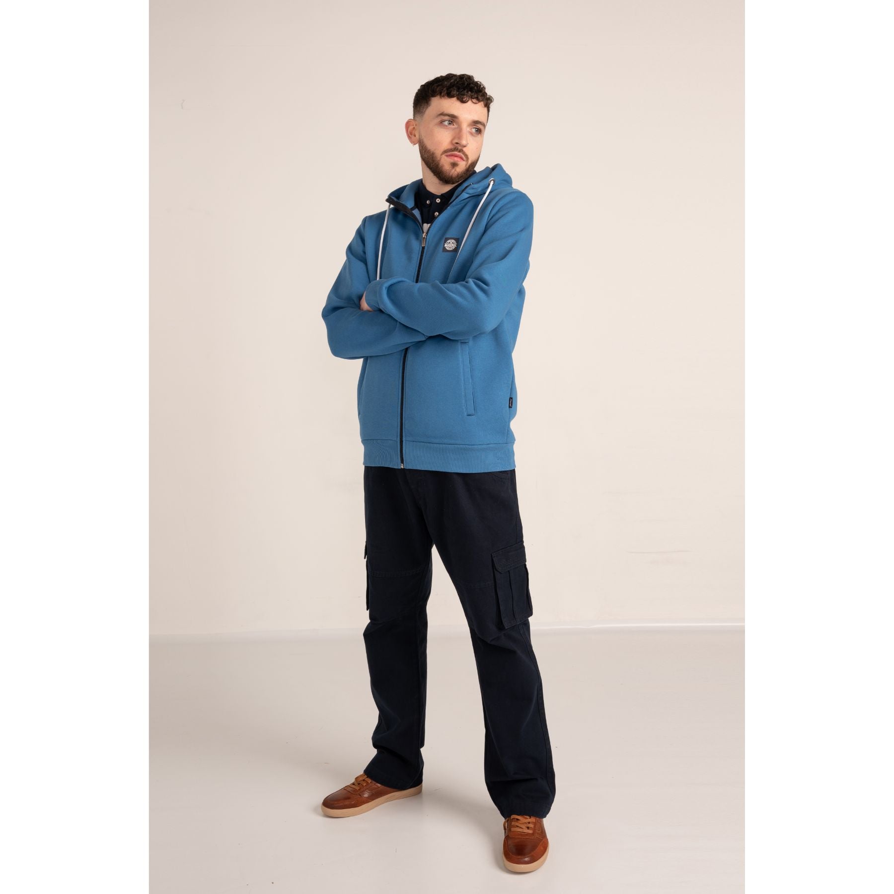 Chatham Blue Full Zip Hoodie