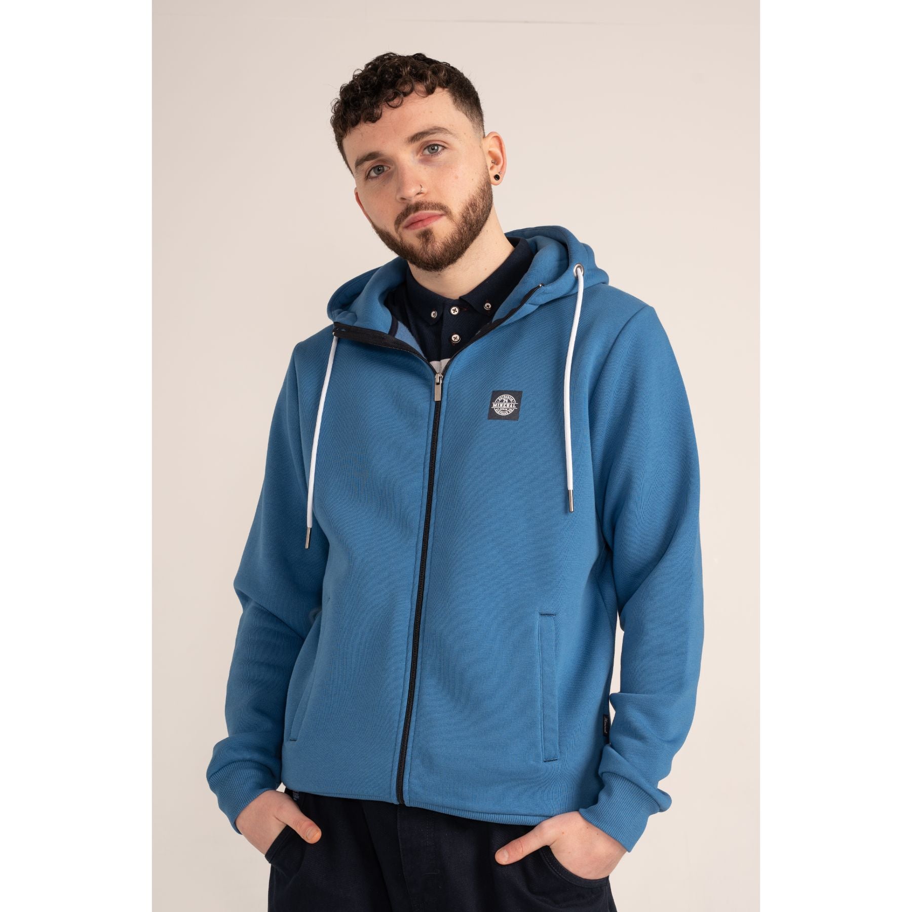 Chatham Blue Full Zip Hoodie