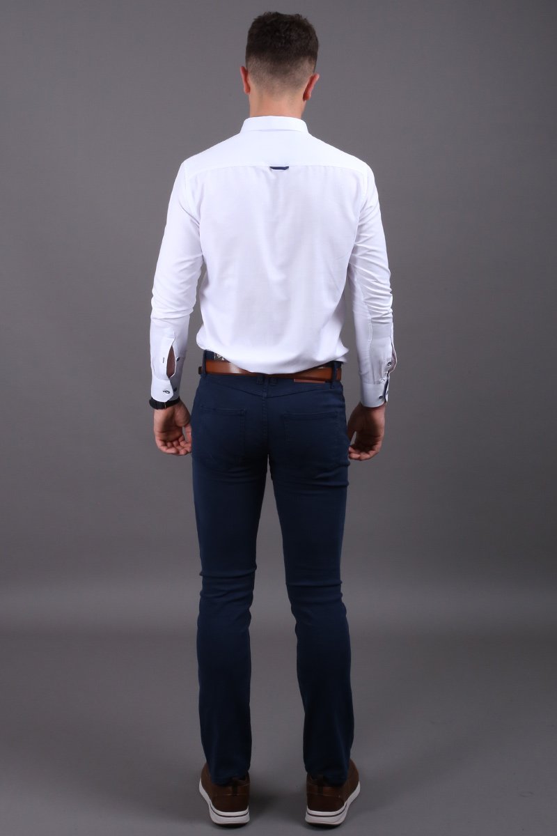 Lolland White Oxford Shirt