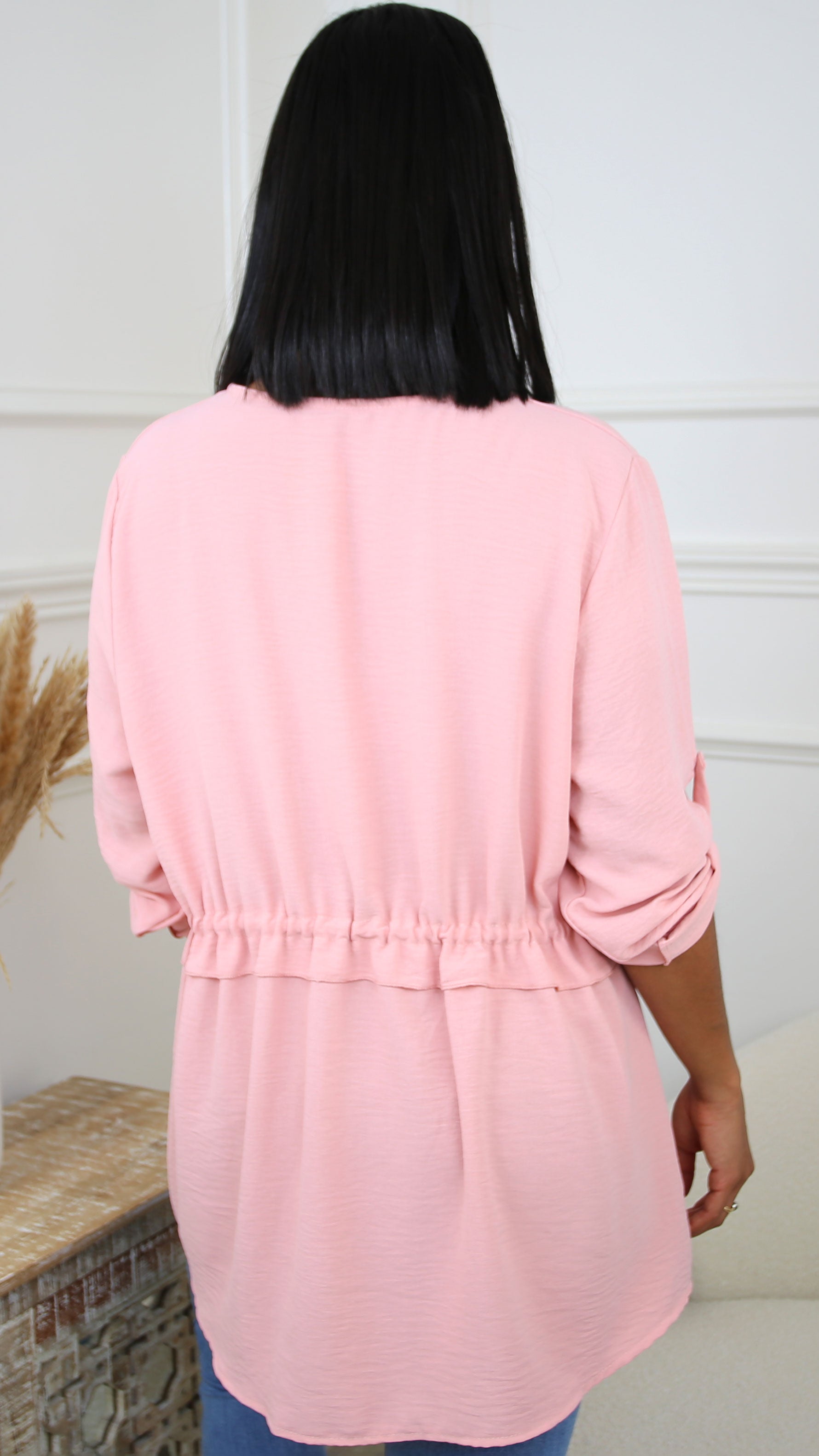 Marjorie Rose Drawstring Waist Tunic