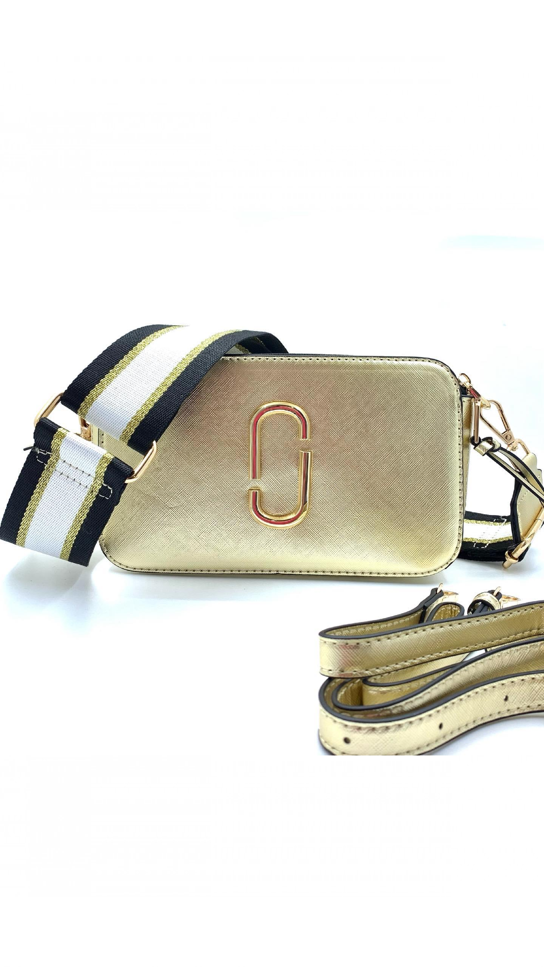 Lauren Gold Crossbody Bag