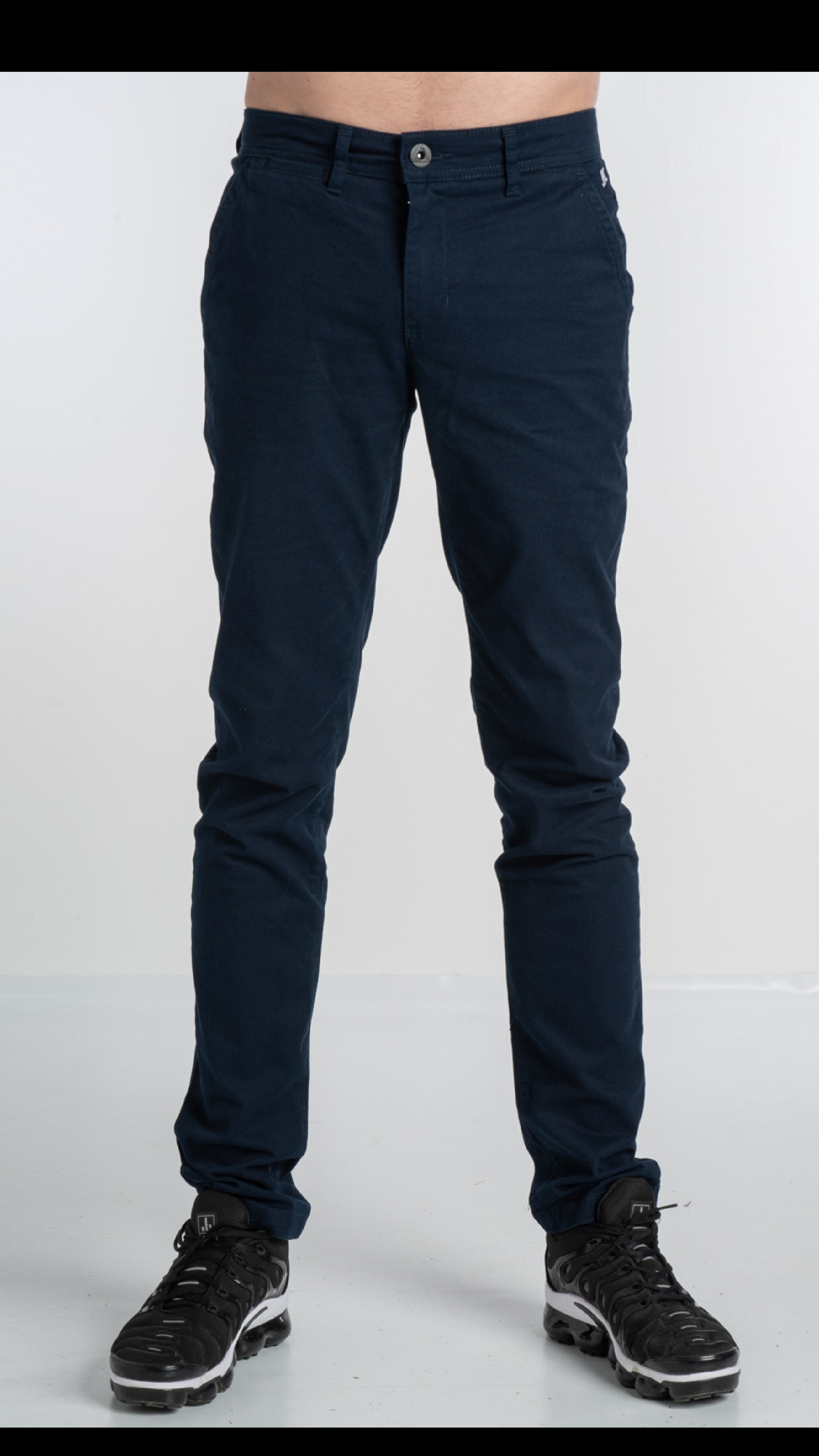 Dash Navy Stretch Chinos