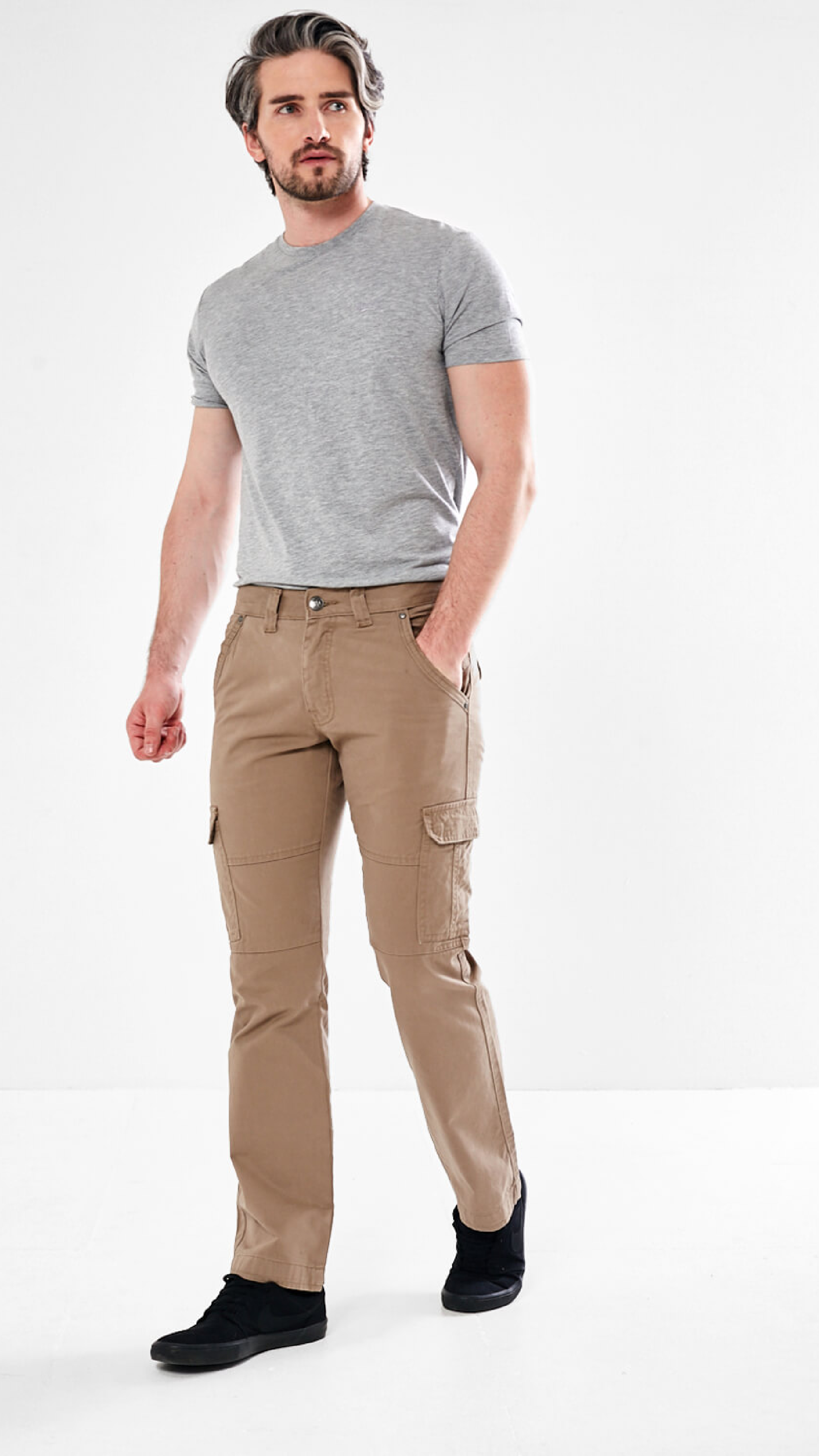 Earl Stone Cargo Chinos