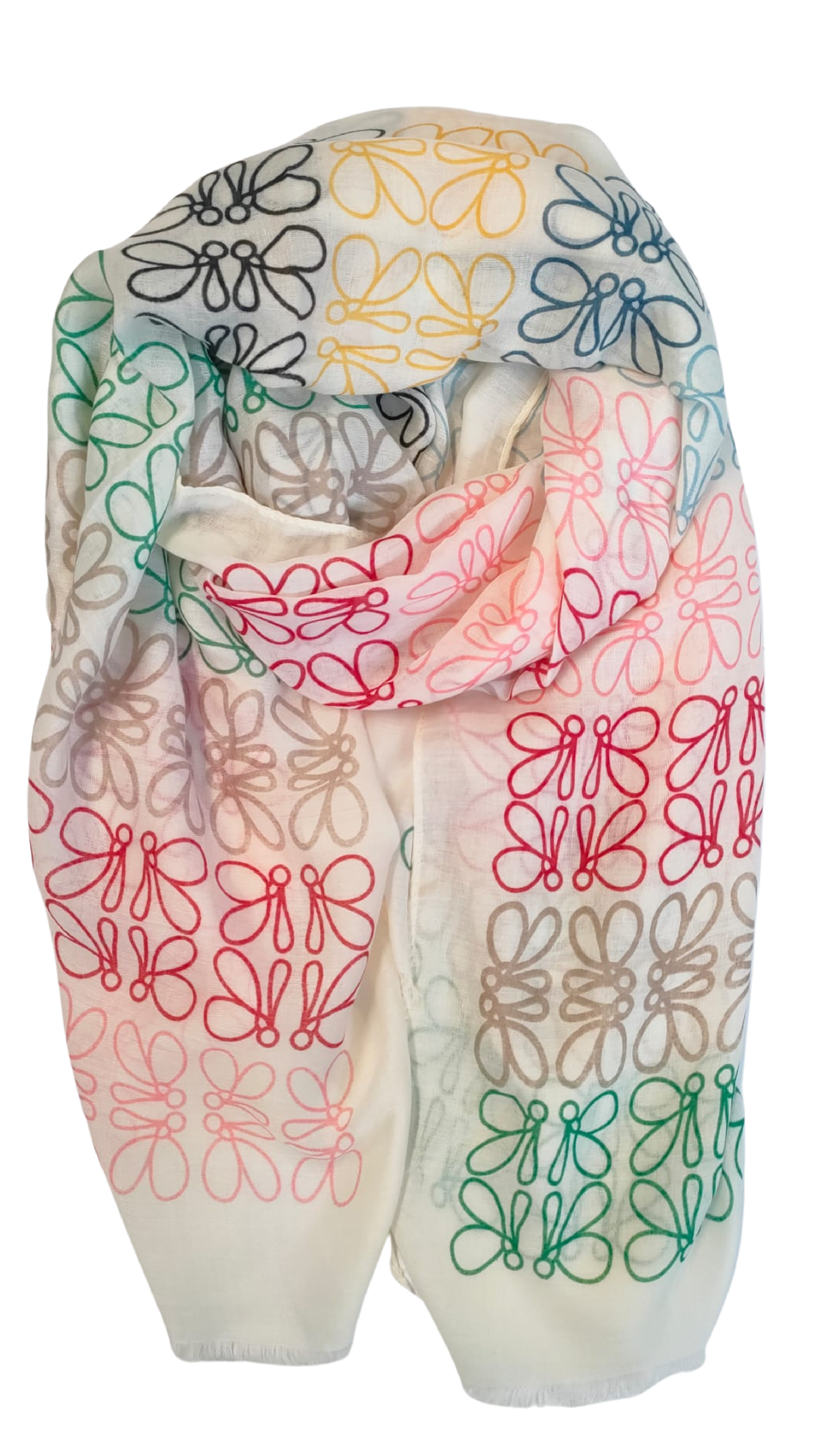 Santana Beige Diverse Scarf