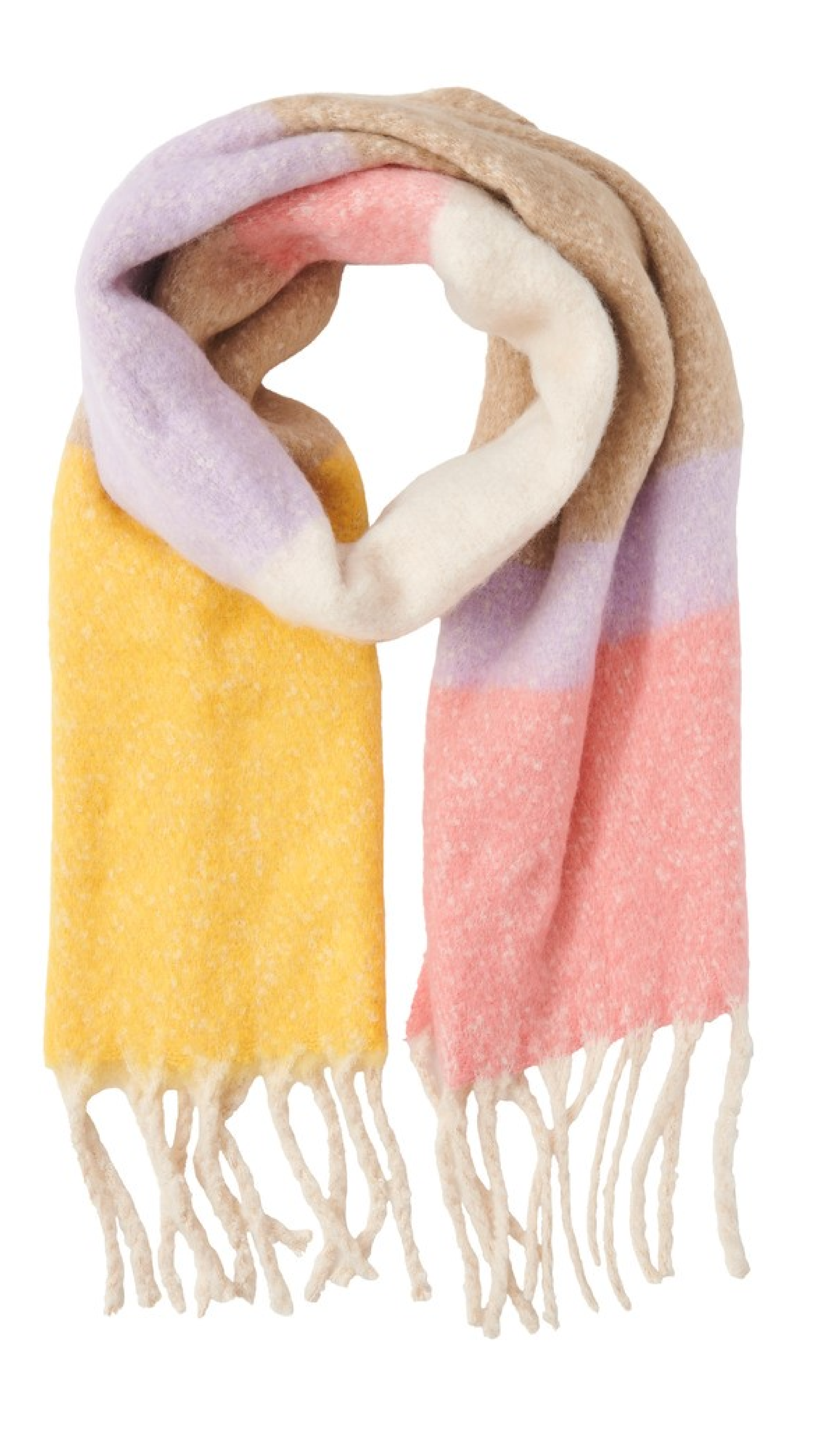 Bea Strawberry Pink Soft Scarf