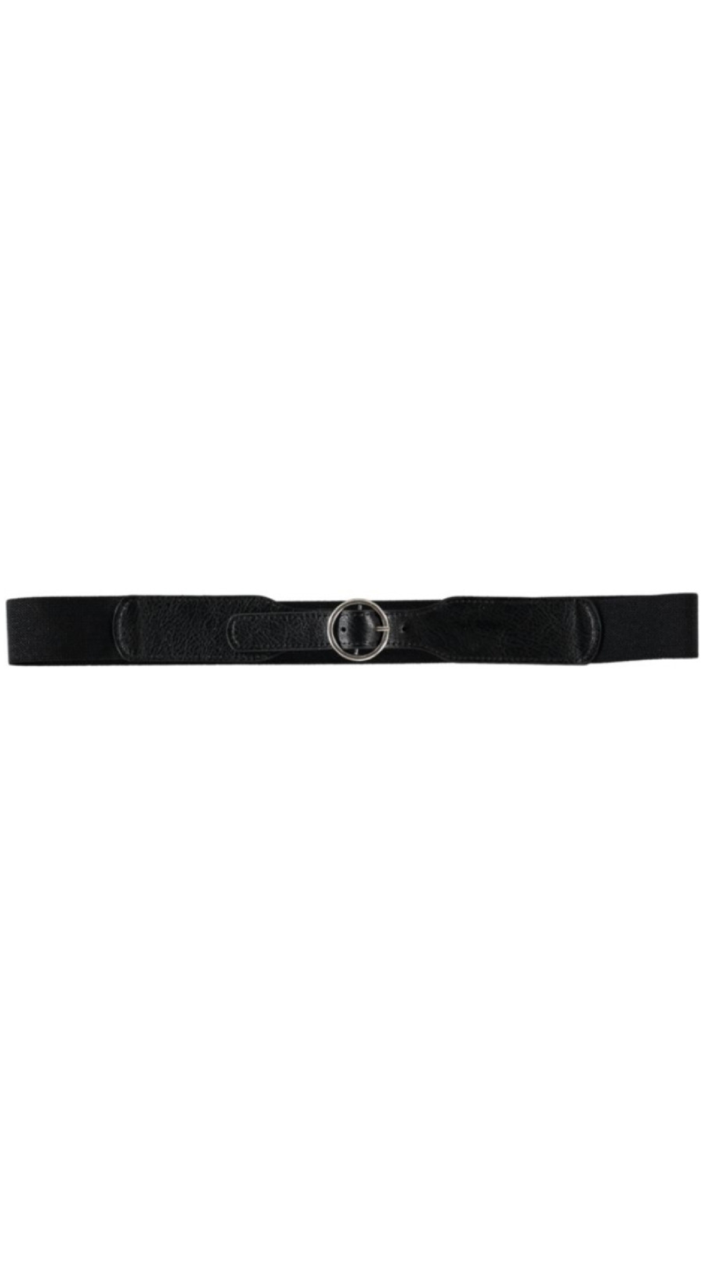 Palina Black Elastic Belt