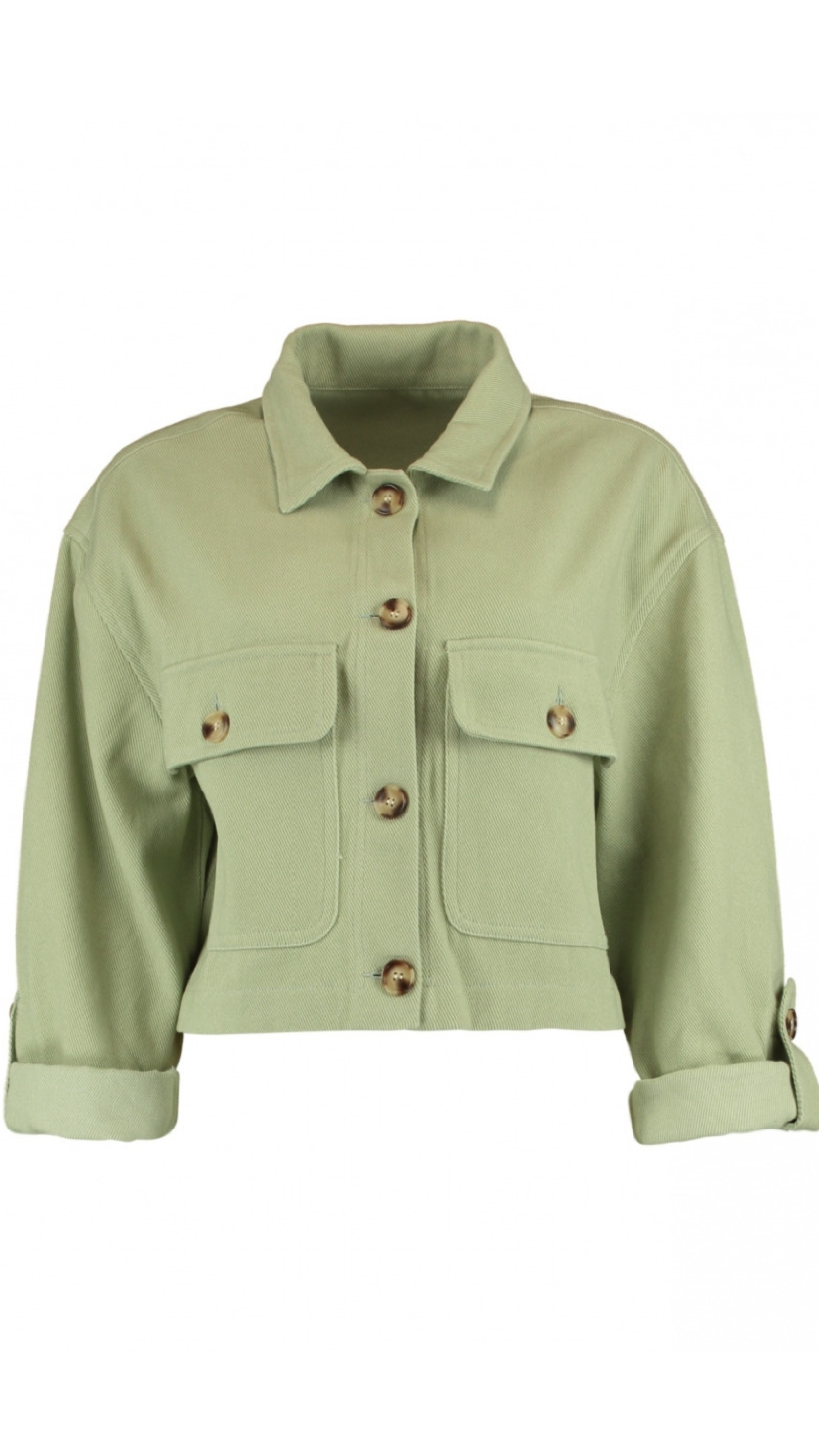 Kira Khaki Short Jacket
