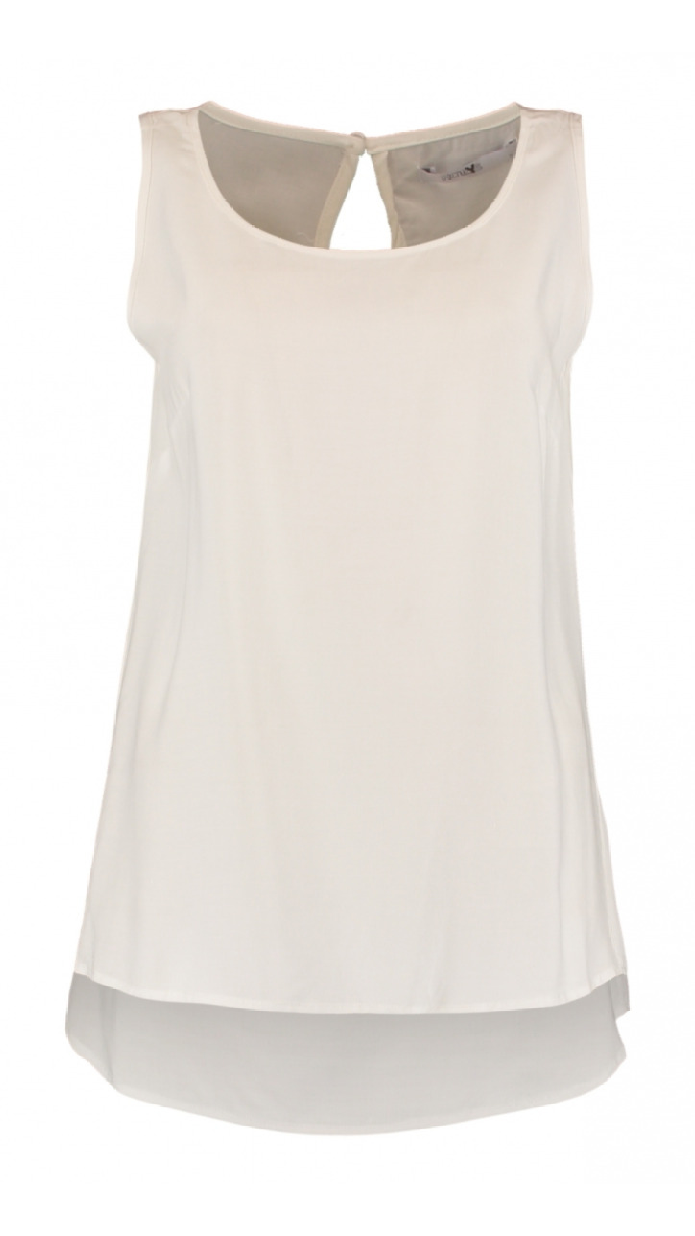 Robina Offwhite Sleeveless Top