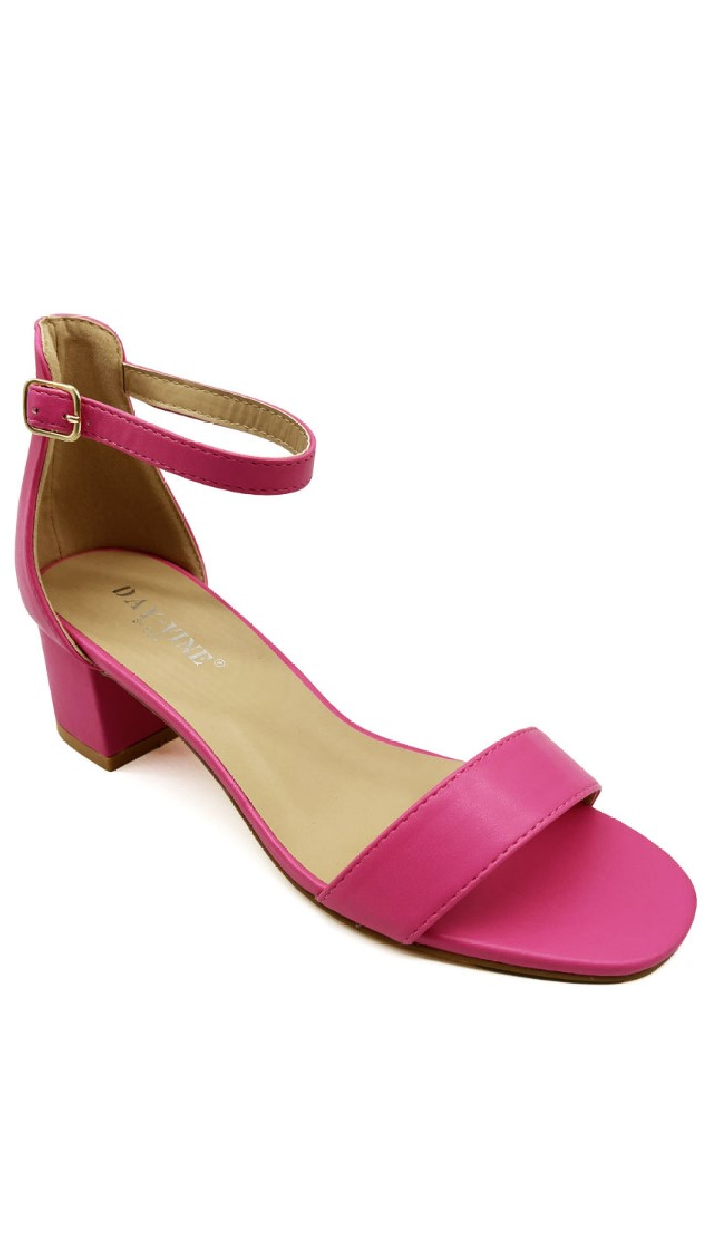 Madonna Fuchsia Strap Sandals