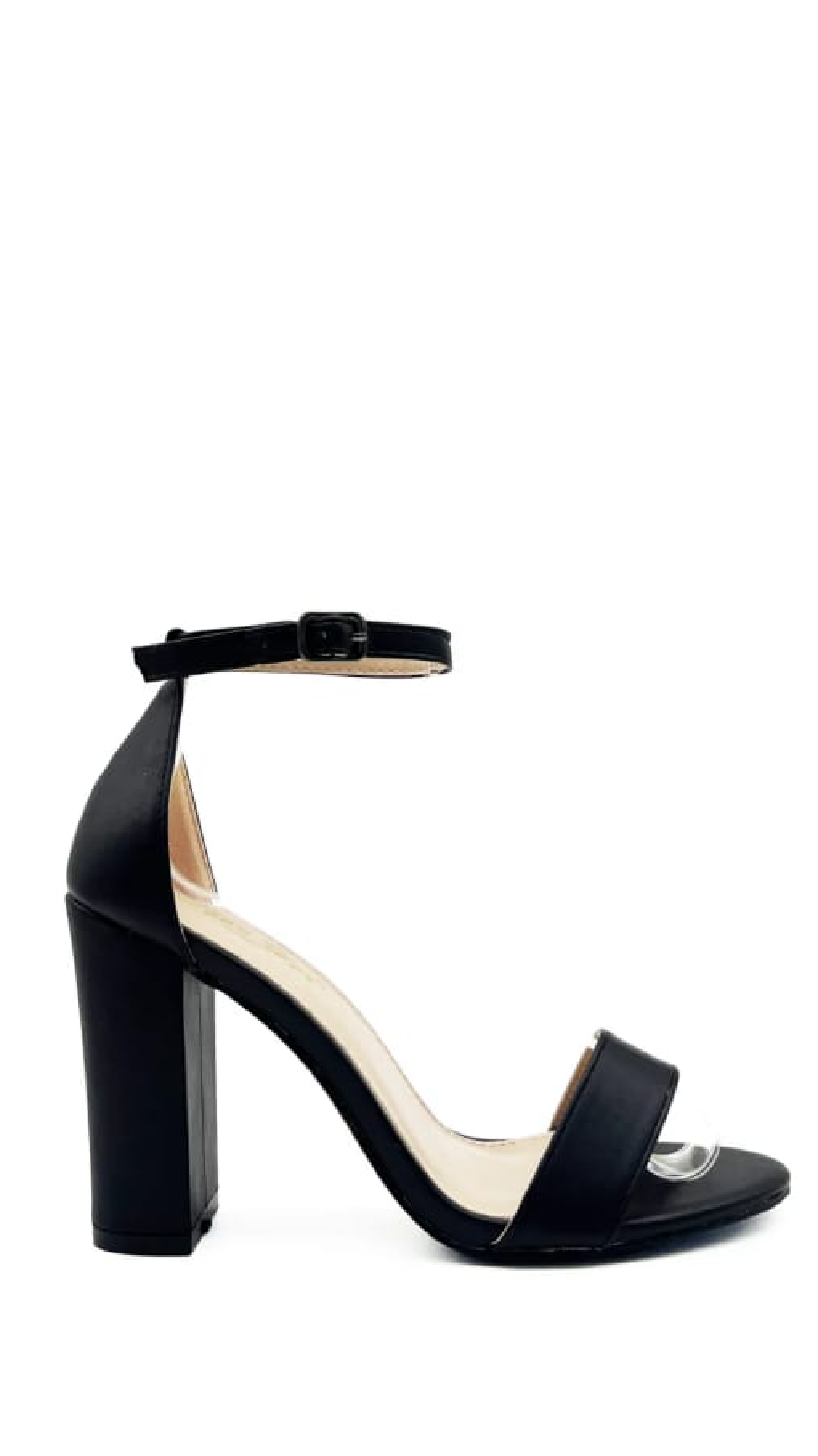 Ciara Black Strap Sandals