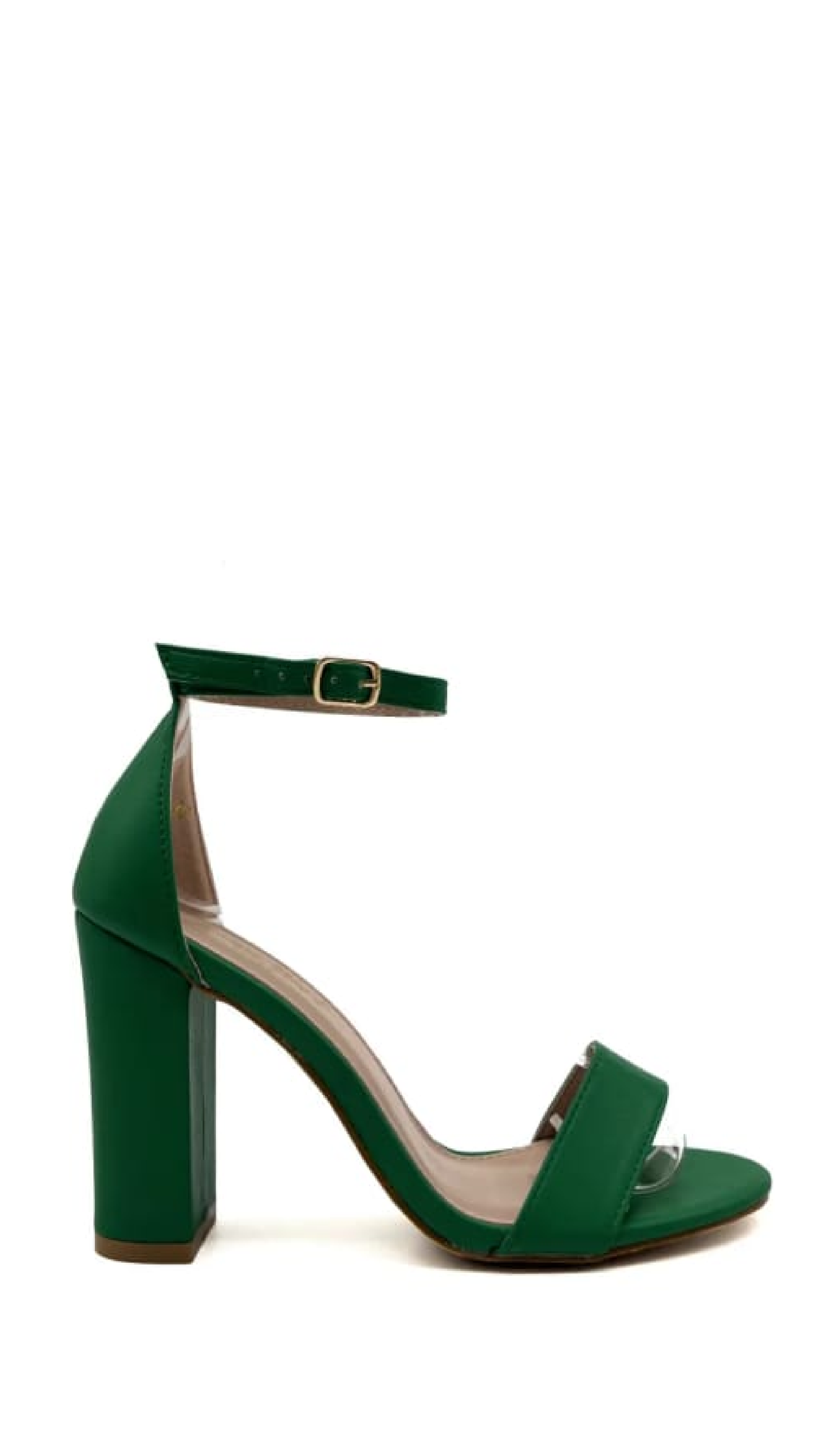 Ciara Green Strap Sandals