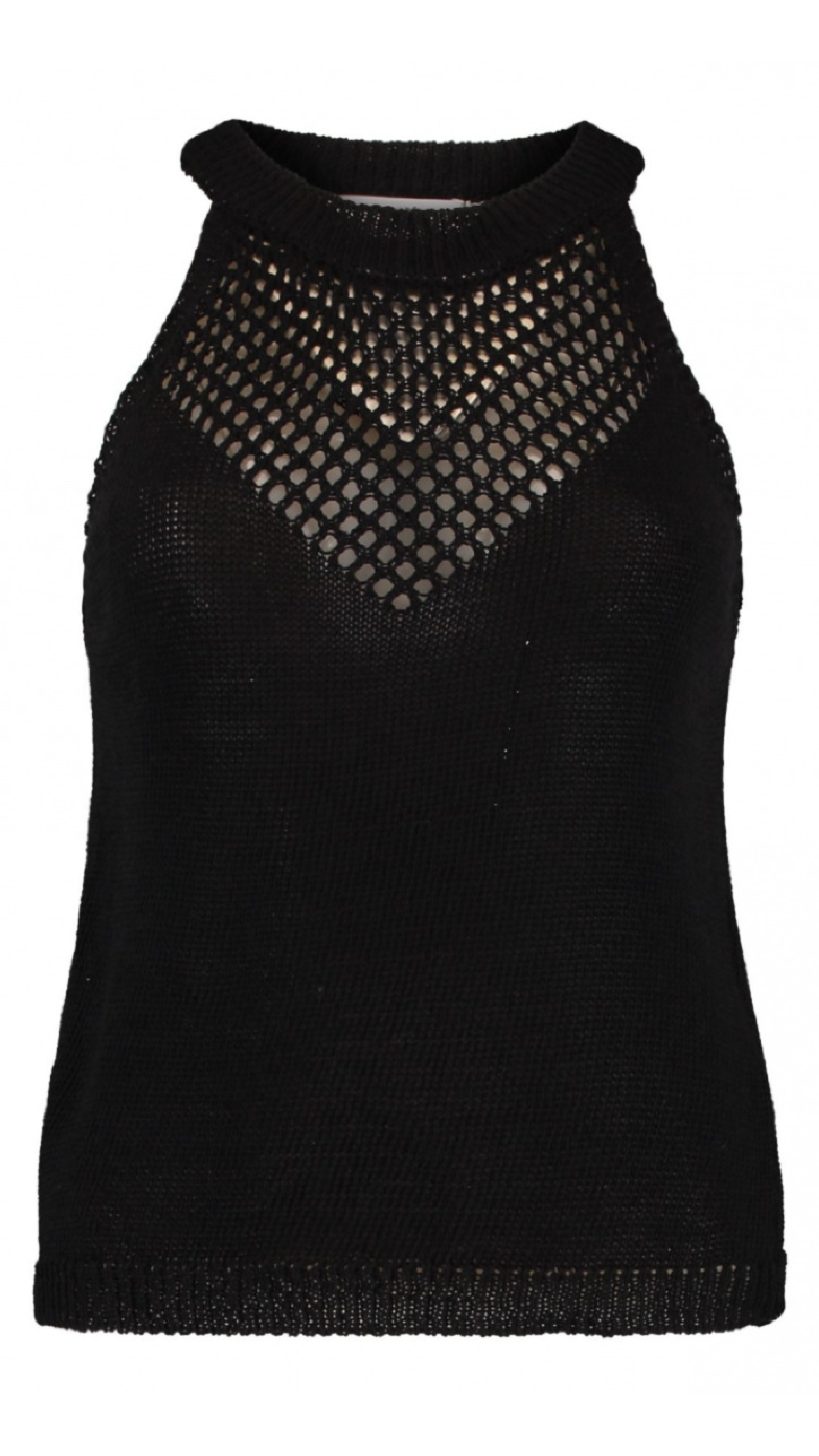 Jane Black Racer Neck Vest
