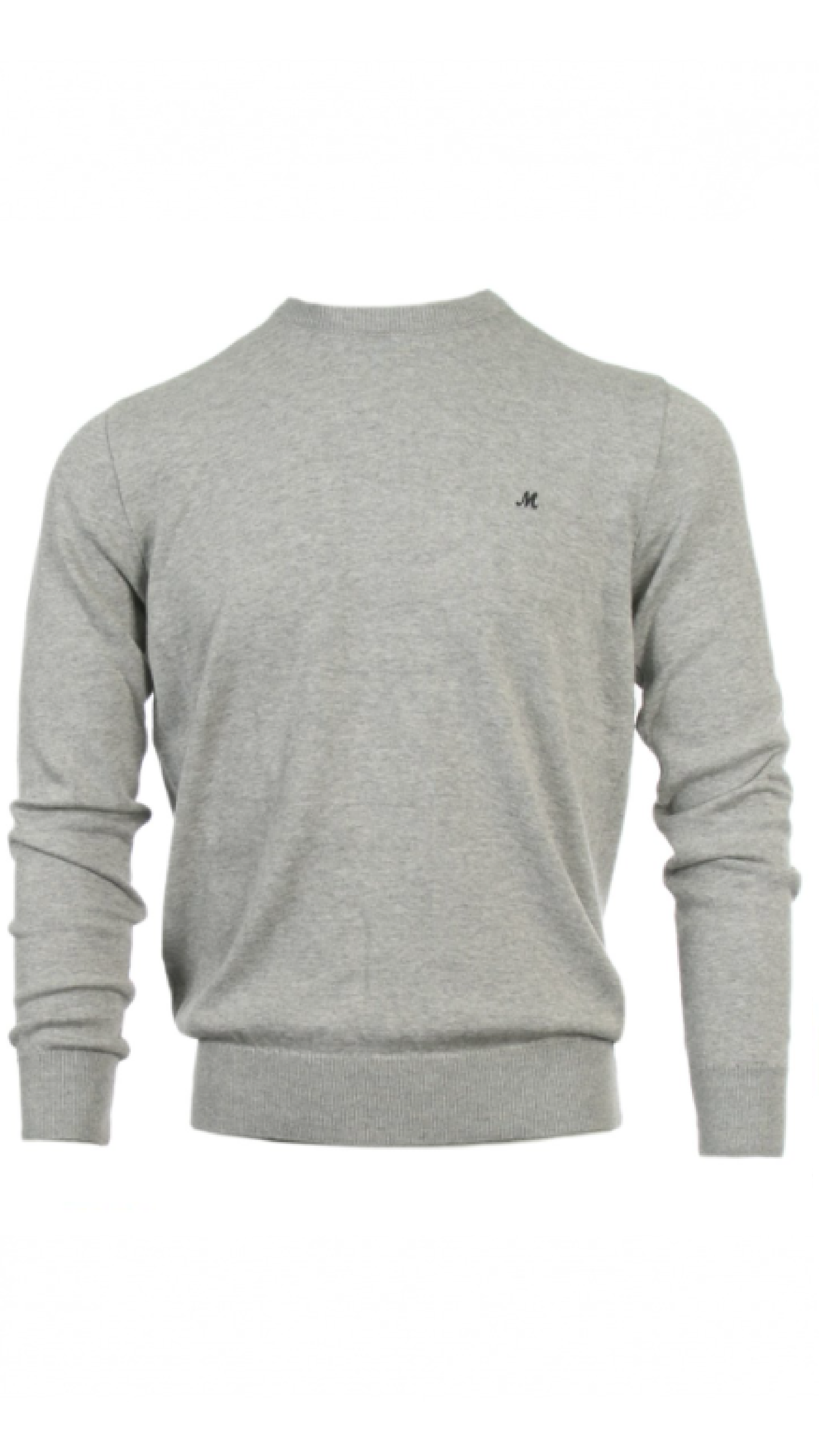 Ariana Grey Cotton Knit Top