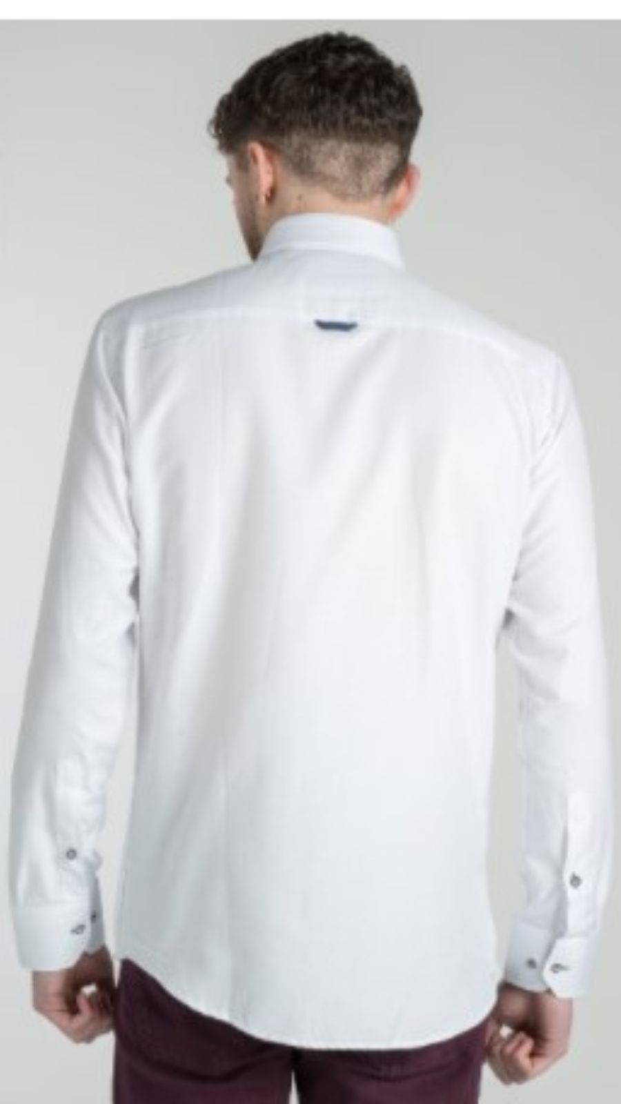 Lolland White Oxford Shirt