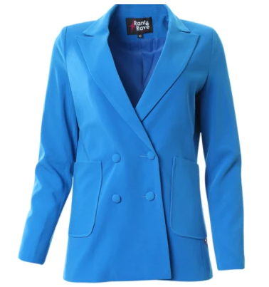 Molly Blue Double Breasted Blazer