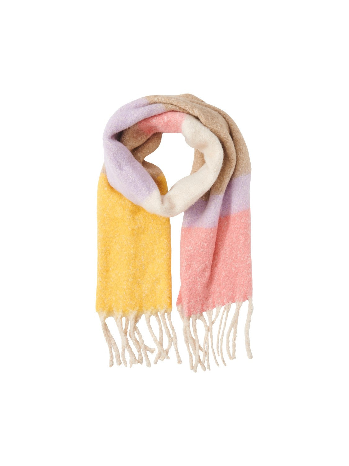 Bea Strawberry Pink Soft Scarf