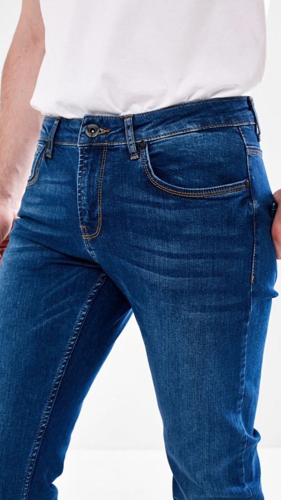 Archer Mid Wash Stretch Jeans