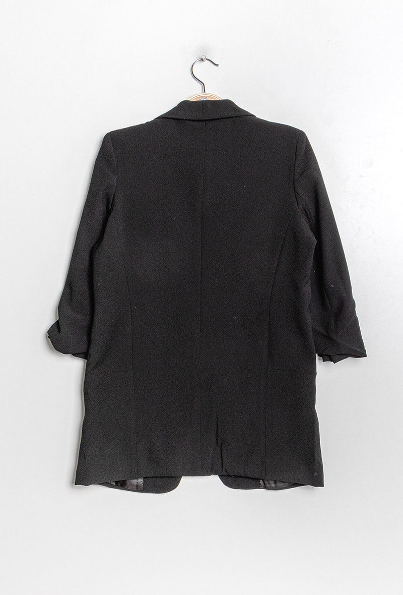 Sheila Black Open Front Blazer