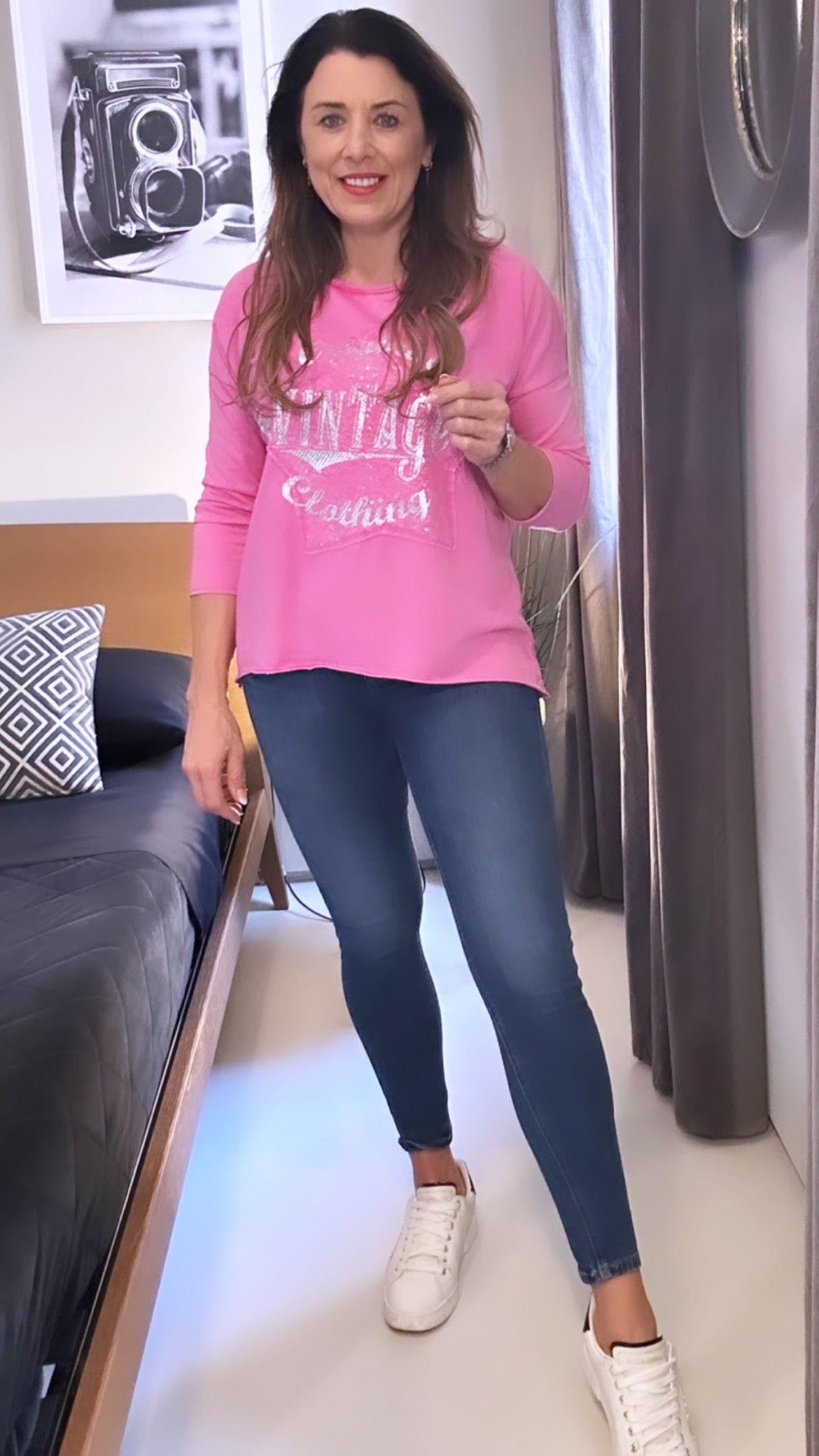 Rosella Fuchsia VINTAGE Top