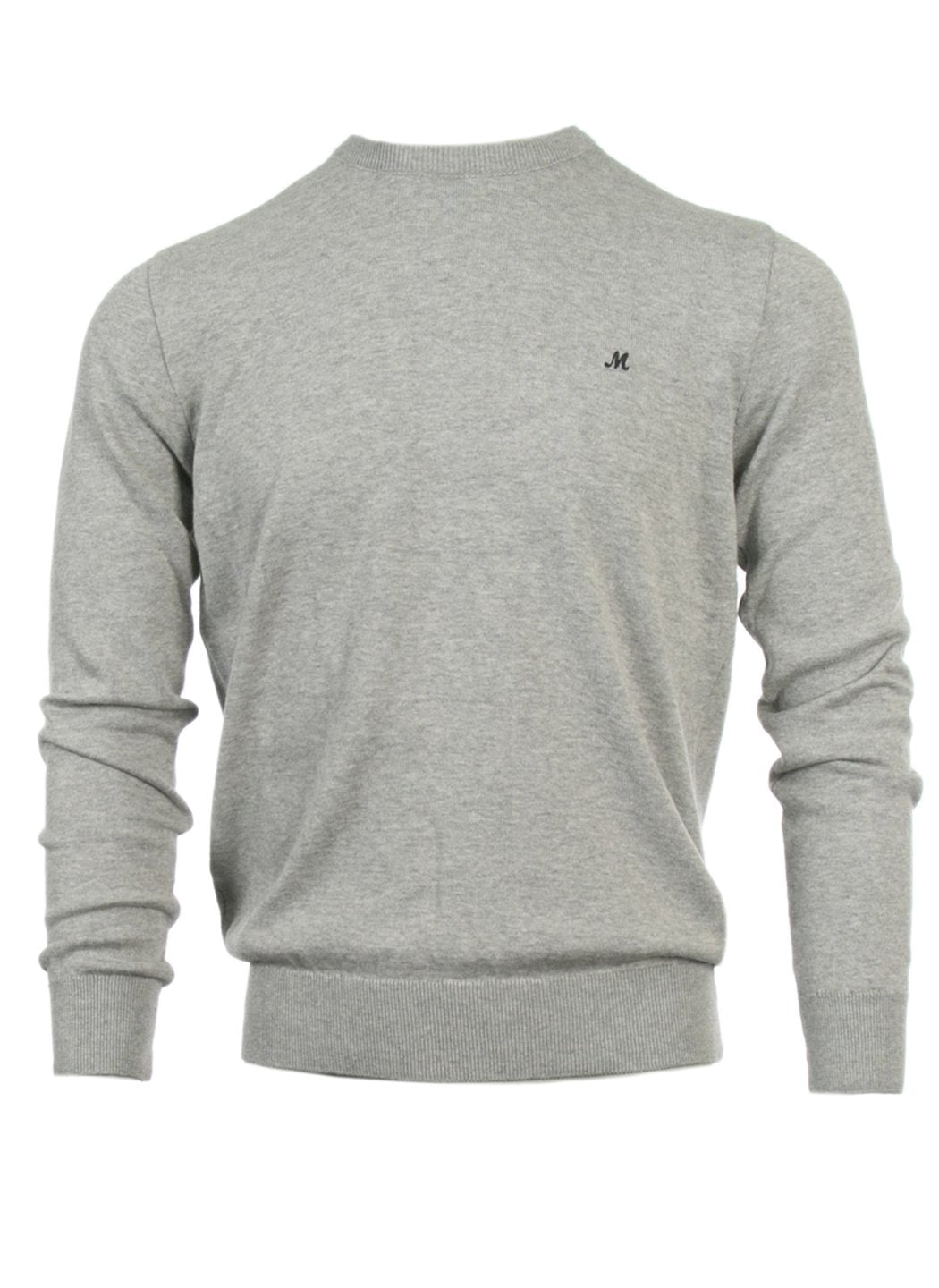 Ariana Grey Cotton Knit Top