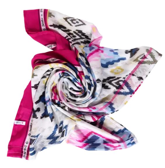Zenni White Loop Scarf